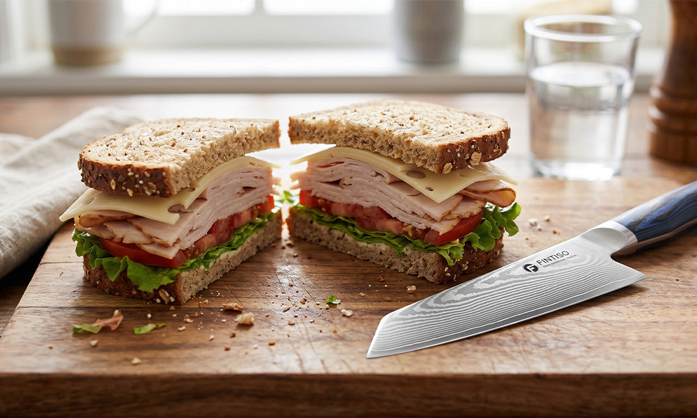 Loaded Homemade Turkey & Swiss Sandwich