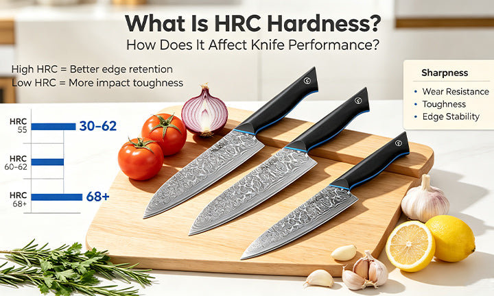 What Is HRC Hardness? How Does It Affect Knife Performance?