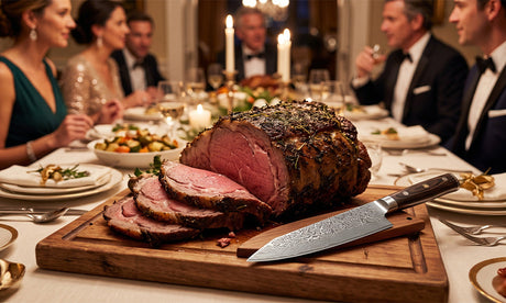 Prime Rib Roast Sliced Dinner