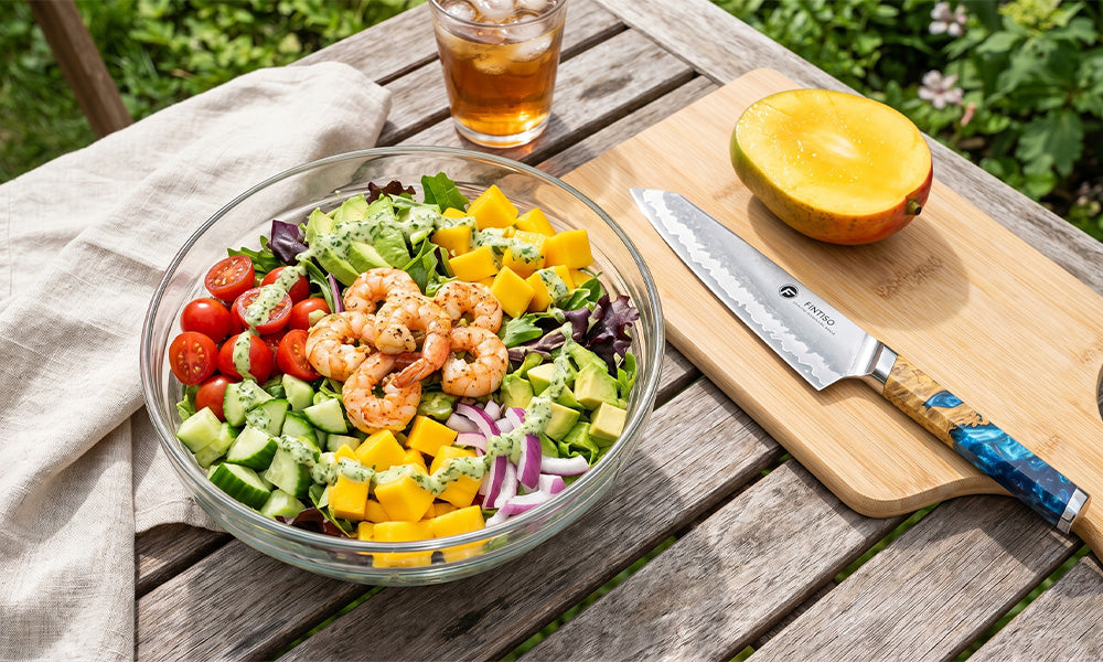 Mango Shrimp Summer Salad