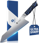 FINTISO BLAZE 8" Chef Knife, 5-Layers Clad Steel