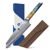 FINTISO MARISOL 8" Chef Knife, 7-Layers Clad Steel