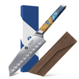 FINTISO MARISOL 7" Santoku Knife, 5-Layers Clad Steel